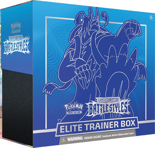 Battle Styles Elite Trainer Box [Rapid Strike Urshifu] (Blue