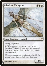 Adarkar Valkyrie (The List Reprints)