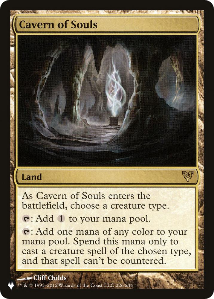 Cavern of Souls - The List Reprints - Magic: The Gathering