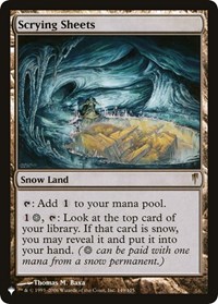 Scrying Sheets (The List Reprints)
