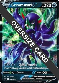 Grimmsnarl V - SWSH057 - Jumbo Cards - Pokemon card