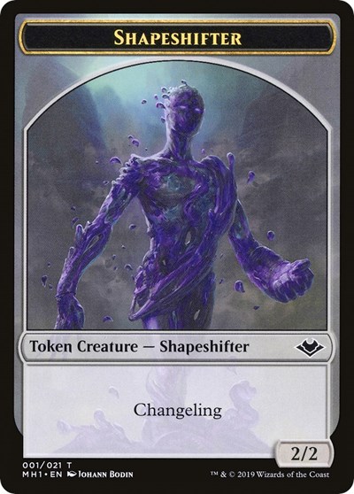 Shapeshifter Spider Double Sided Token