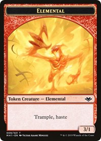 Elemental (009) // Spirit Double-Sided Token