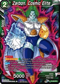 Zarbon, Cosmic Elite (Gold Stamped) card art