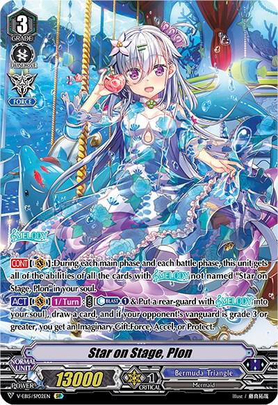 スターonステージ プロン sp Star on Stage, Plon (SP) - V-EB15: Twinkle Melody - Cardfight