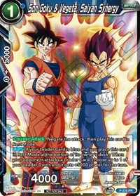 Son Goku & Vegeta, Saiyan Synergy (Unison Warrior Series Tournament Pack Vol.3) card art