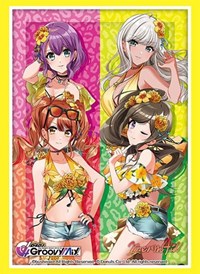 Bushiroad Sleeve Collection HG Vol.2685: D4DJ Groovy Mix - Merm4id (60-Pack) · Bushiroad Card Sleeves
