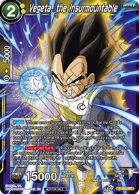 Vegeta, the Insurmountable (Unison Warrior Series Tournament Pack Vol.3) card art