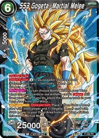 SS3 Gogeta, Martial Melee (Unison Warrior Series Tournament Pack Vol.3) card art