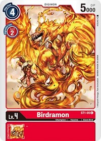 Birdramon (Starter Deck 01: Gaia Red)