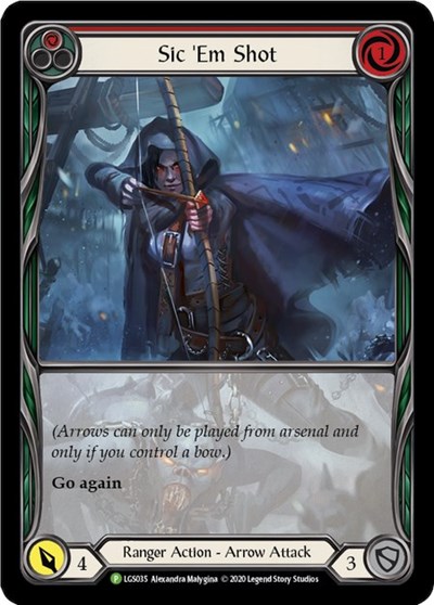 Sic 'Em Shot (Red) - LGS035 Flesh and Blood: Promo Cards card price