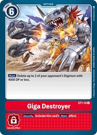 Giga Destroyer card