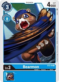 Bearmon - Starter Deck 02: Cocytus Blue - Digimon card