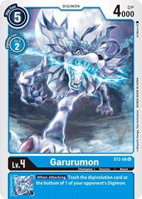 Garurumon (Starter Deck 02: Cocytus Blue)