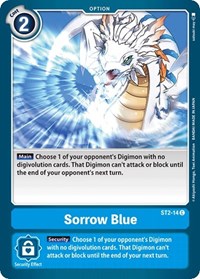 Sorrow Blue - Starter Deck 02: Cocytus Blue - Digimon card