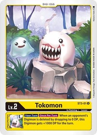 Tokomon (Starter Deck 03: Heaven's Yellow)