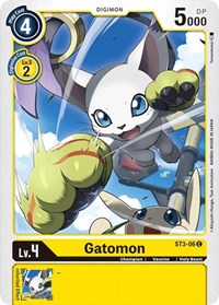 Gatomon (Starter Deck 03: Heaven's Yellow)