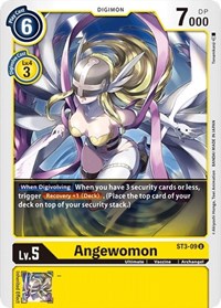 Angewomon (Starter Deck 03: Heaven's Yellow)