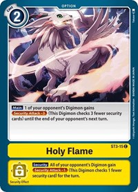 Holy Flame - Starter Deck 03: Heaven's Yellow - Digimon card