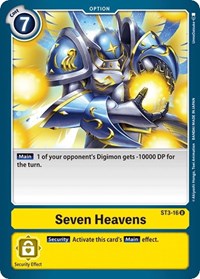 Seven Heavens - Starter Deck 03: Heaven's Yellow - Digimon card