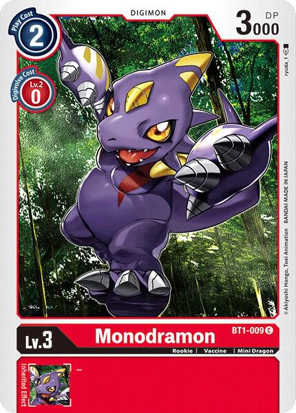 Monodramon - Release Special Booster 1.0 - Digimon Card Game