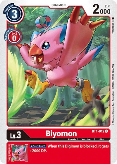 Biyomon BT1 012