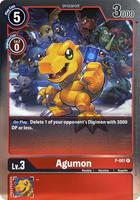 Agumon - P-001 - Digimon Promotion Cards - Digimon Card Game - TCGplayer.com Agumon - P-001 - Digimon Promotion Cards - Digimon Card Game - TCGplayer.com