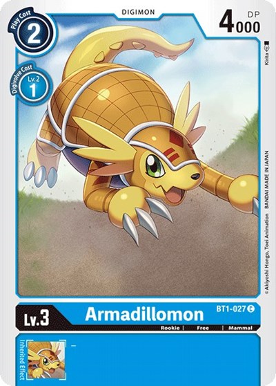 Armadillomon BT1 027