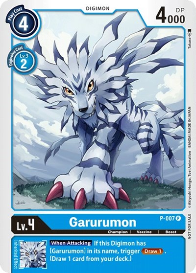 Garurumon P 007