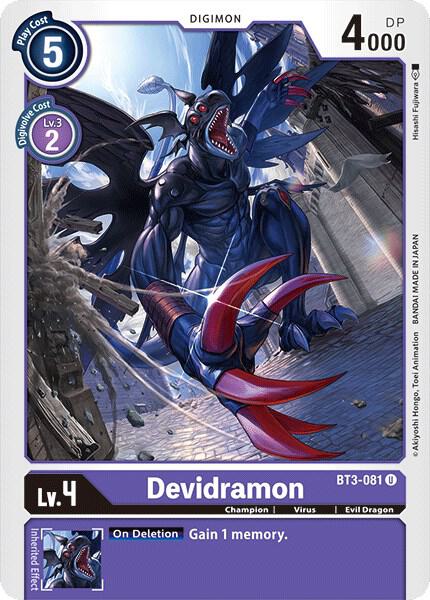 Devidramon - Release Special Booster 1.0 - Digimon Card Game