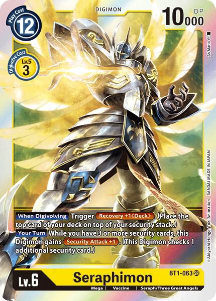 Seraphimon - Release Special Booster 1.0 - Digimon Card Game