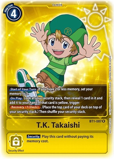 T.K. Takaishi (Box Topper) Release Special Booster 1.0 card price