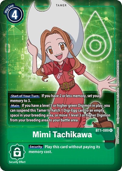 Mimi Tachikawa (Box Topper) Release Special Booster 1.0 card price