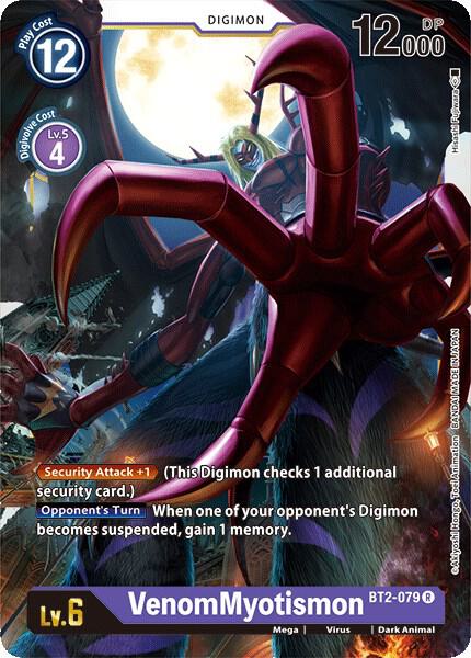 VenomMyotismon - Release Special Booster 1.0 - Digimon Card Game
