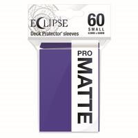ultra pro purple card sleeves - PRO-Matte 60ct Small Deck Protector (Purple) All Ultra PRO Protective Sleeves are non UltraPro Sleeves - Gloss Eclipse