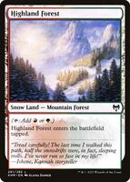 Highland Forest - Kaldheim - Magic: The Gathering - TCGplayer.com
