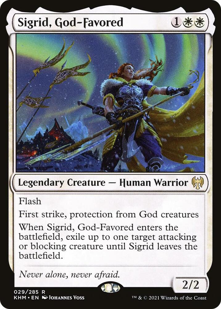 Sigrid, God-Favored - Kaldheim - Magic: The Gathering - TCGplayer.com
