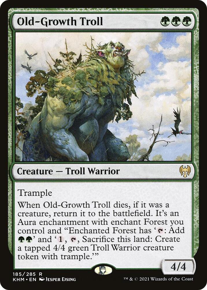 Old-Growth Troll - Kaldheim - Magic: The Gathering - TCGplayer.com