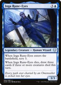 Inga Rune-Eyes - Kaldheim - Magic: The Gathering card