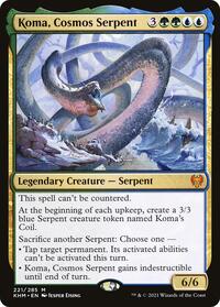 Koma, Cosmos Serpent (Kaldheim)