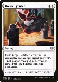 Divine Gambit - Kaldheim - Magic: The Gathering card