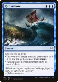 Run Ashore - Kaldheim - Magic: The Gathering card