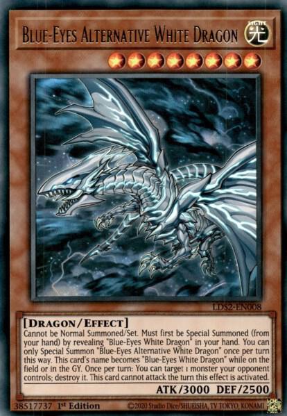 Blue-Eyes Alternative White Dragon - Legendary Duelists: Season 2