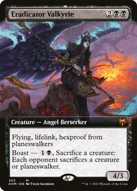 Eradicator Valkyrie (Extended Art) - Kaldheim