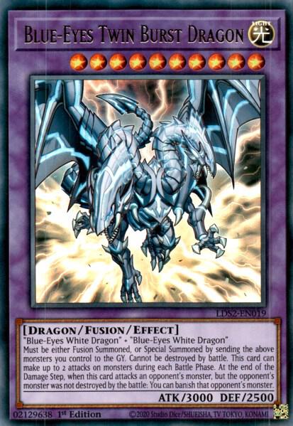 Blue-Eyes Twin Burst Dragon - Legendary Duelists: Season 2