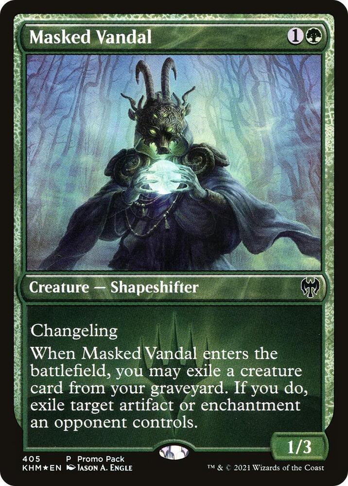 Masked Vandal - Promo Pack: Kaldheim - Magic: The Gathering