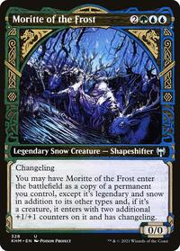Moritte of the Frost (Showcase) - Kaldheim - Magic: The Gathering card