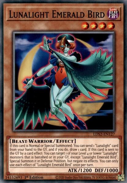 Lunalight Emerald Bird - Legendary Duelists: Season 2 - YuGiOh