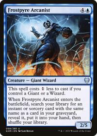 Frostpyre Arcanist - Kaldheim - Magic: The Gathering card