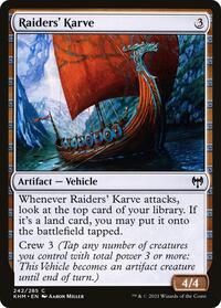 Raiders' Karve - Kaldheim - Magic: The Gathering card